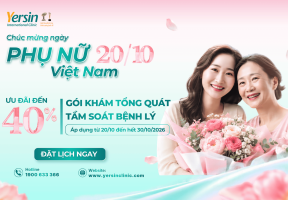 QUÀ TẶNG ĐẶC BIỆT 20/10: YÊU THƯƠNG BẢN THÂN, CHỦ ĐỘNG CHĂM SÓC SỨC KHỎE CÙNG YERSIN