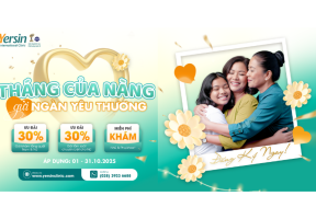THÁNG CỦA NÀNG - ƯU ĐÃI ĐẶC BIỆT THÁNG 10 TẠI PHÒNG KHÁM YERSIN