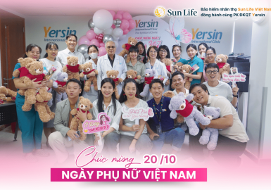 SỰ KIỆN CHÀO MỪNG NGÀY PHỤ NỮ VIỆT NAM 20/10 | Yersin x Sun Life