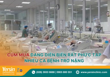 Cúm mùa dang diễn biến rất phức tạp, nhiều ca bệnh trở nặng