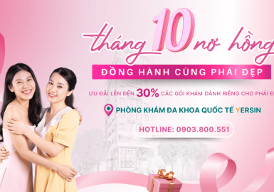  THÁNG 10 NƠ HỒNG - ĐỒNG HÀNH CÙNG PHÁI ĐẸP