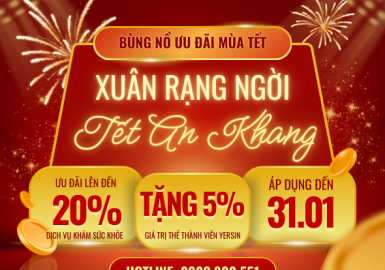 Ưu Đãi Đặc Biệt Tặng 5% Giá Trị Thẻ Thành Viên Yersin Cho Khách Hàng MỚI hoặc RENEW Thẻ