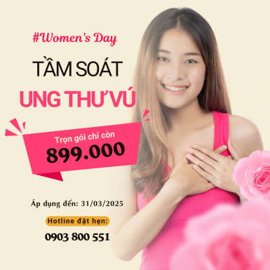 GÓI TẦM SOÁT UNG THƯ VÚ