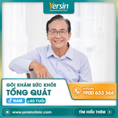 GÓI KHÁM TỔNG QUÁT CƠ BẢN NAM TRÊN 40 TUỔI