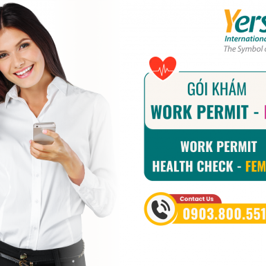 GÓI KHÁM WORK PERMIT - NỮ GIA ĐÌNH