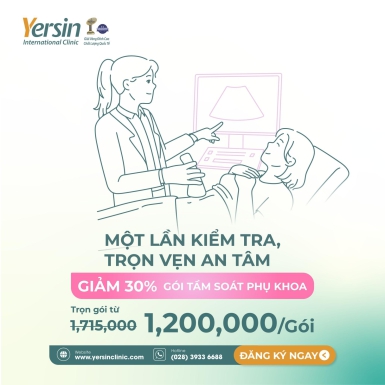 GÓI TẦM SOÁT UNG THƯ PHỤ KHOA - NỮ ĐỘC THÂN