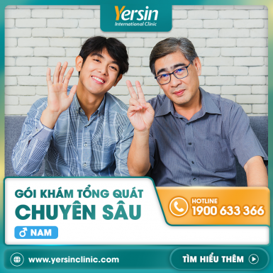 GÓI KHÁM SỨC KHỎE TỔNG QUÁT CHUYÊN SÂU - NAM
