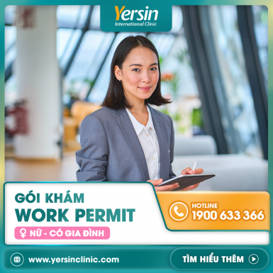 GÓI KHÁM WORK PERMIT - NỮ GIA ĐÌNH