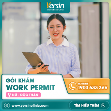 GÓI KHÁM WORK PERMIT - NỮ ĐỘC THÂN