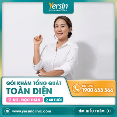 COMPREHENSIVE HEALTH CHECK-UP - SINGLE FEMALE OVER 40