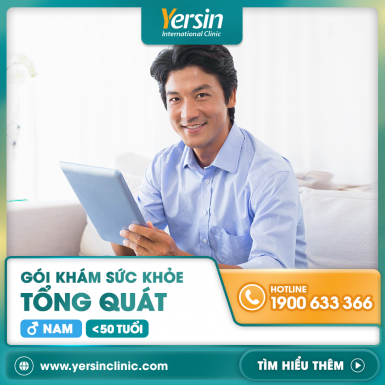 ​​​​​​​GÓI KHÁM SỨC KHỎE TỔNG QUÁT NAM DƯỚI 50 TUỔI