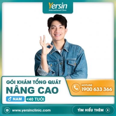 GÓI KHÁM TỔNG QUÁT NÂNG CAO - NAM DƯỚI 40