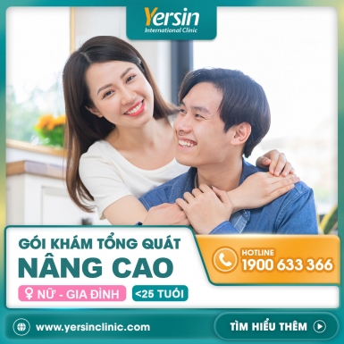 GÓI KHÁM TỔNG QUÁT NÂNG CAO - NỮ GIA ĐÌNH DƯỚI 25
