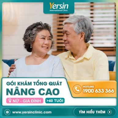 GÓI KHÁM TỔNG QUÁT NÂNG CAO - NỮ GIA ĐÌNH TRÊN 40