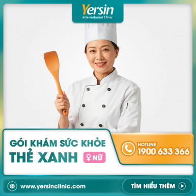 GÓI KHÁM THẺ XANH CHO NỮ