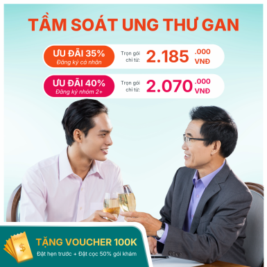 DUY NHẤT 7.7 - GÓI TẦM SOÁT GAN ƯU ĐÃI 40%