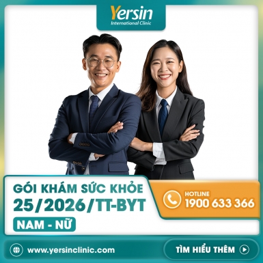 GÓI KHÁM SỨC KHỎE THEO THÔNG TƯ 25