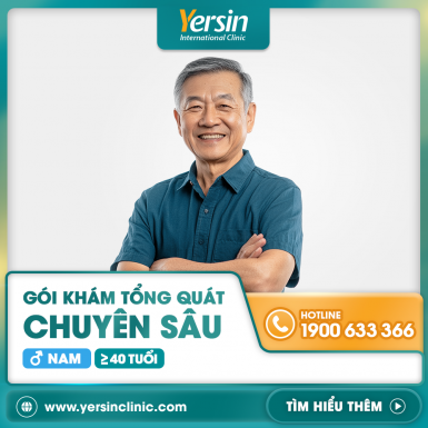 GÓI KHÁM TỔNG QUÁT CHUYÊN SÂU - NAM TRÊN 40 TUỔI