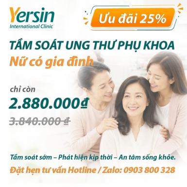 GÓI TẦM SOÁT UNG THƯ PHỤ KHOA - BACSI360
