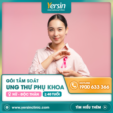 GÓI TẦM SOÁT UNG THƯ PHỤ KHOA - Nữ độc thân >40 tuổi