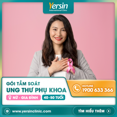 GÓI TẦM SOÁT UNG THƯ PHỤ KHOA - Nữ có gia đình 40-50
