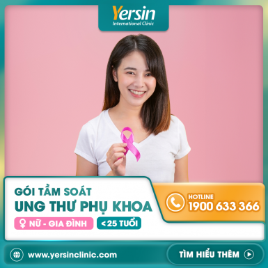 GÓI TẦM SOÁT UNG THƯ PHỤ KHOA - Nữ có gia đình <25