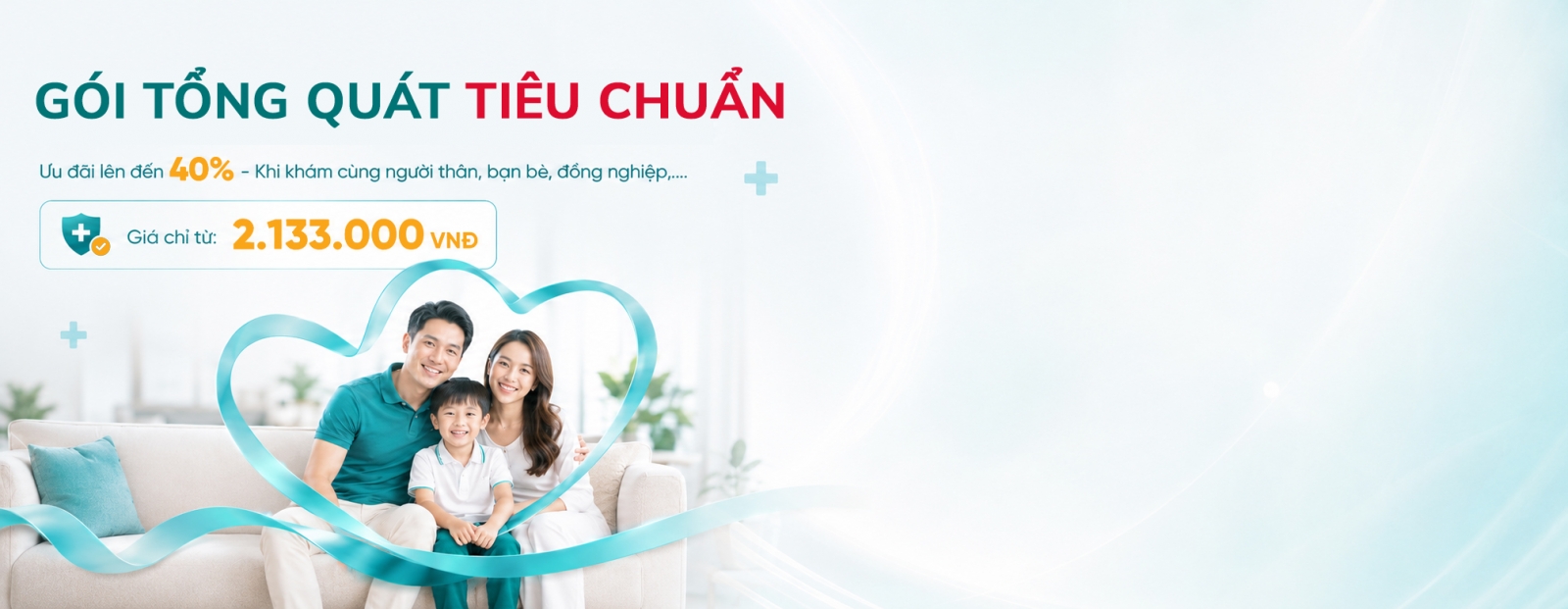 [ƯU ĐÃI VÀNG THÁNG 7] KHÁM SỨC KHỎE GIA ĐÌNH TRẺ: ĐI KHÁM CÓ ĐÔI, ĐẶT LỊCH PHẢI CÓ ĐỘI