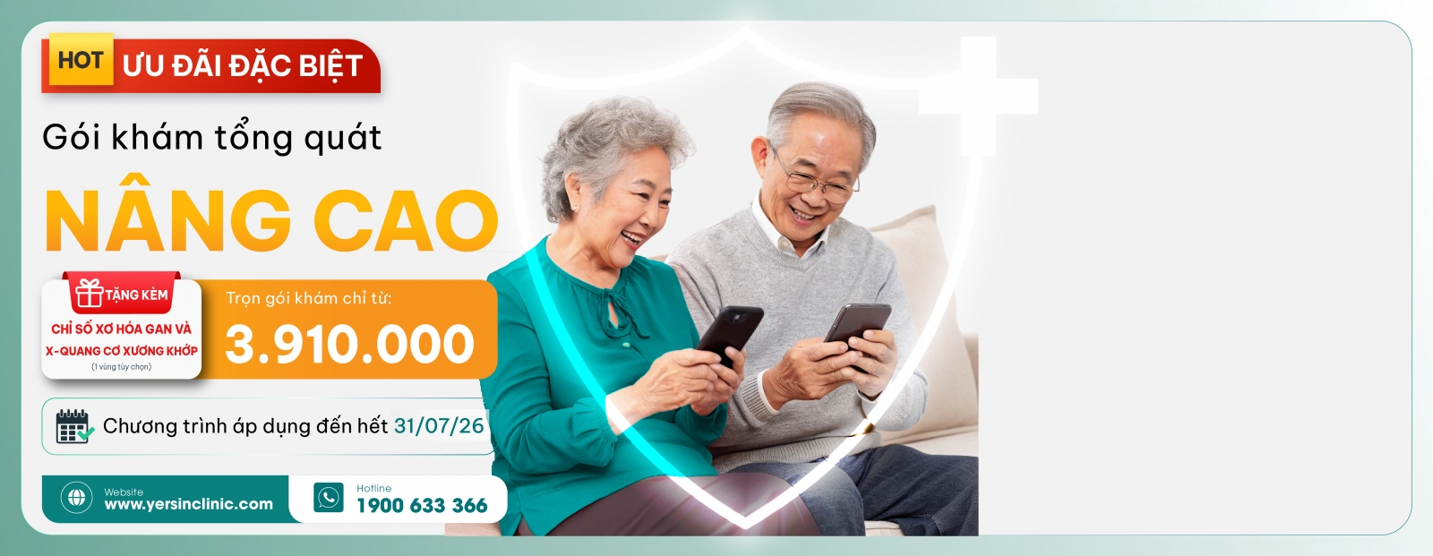 Ưu đãi gói khám Tổng Quát Nâng Cao