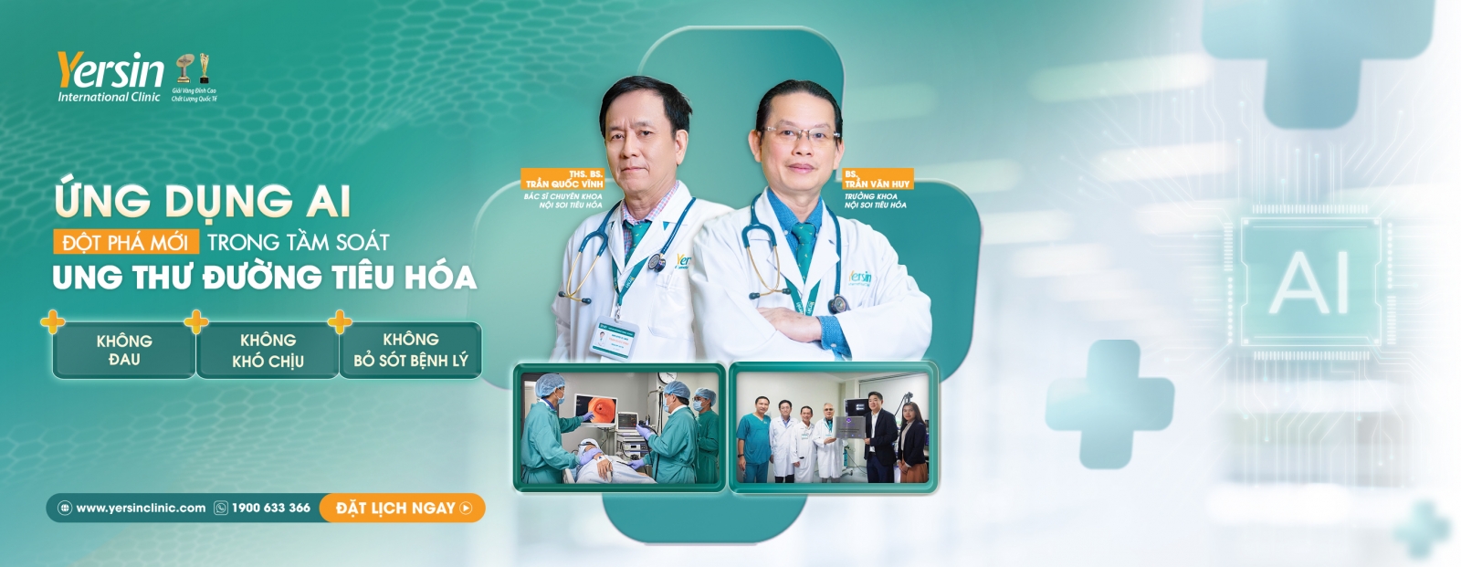 Nội Soi - Tích hợp AI tại Phòng Khám ĐKQT Yersin