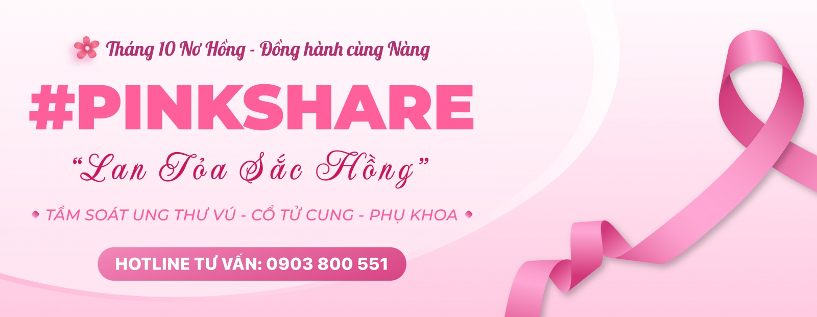 THÁNG 10 NƠ HỒNG - ĐỒNG HÀNH CÙNG 