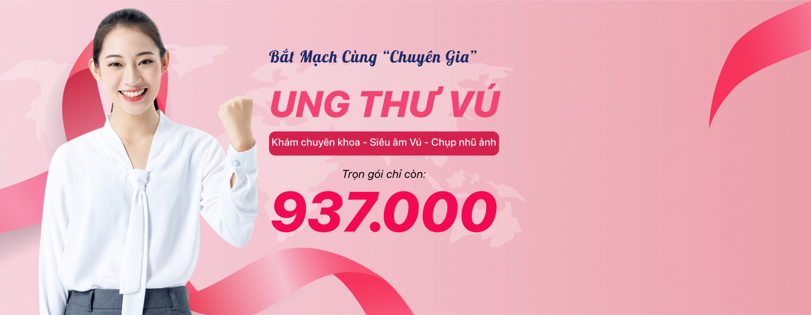 GÓI TẦM SOÁT UNG THƯ VÚ - ƯU ĐÃI ĐẶC BIỆT