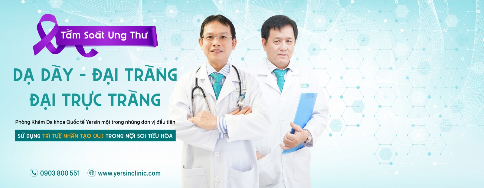 Tầm Soát Ung Thư Dạ Dày - Đại Tràng - Đại Trực Tràng - Ưu đãi tháng 11